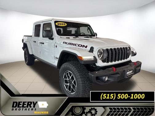 Bright White Clearcoat 2026 Jeep Gladiator Rubicon