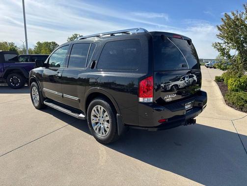 Magnetic Black 2015 Nissan Armada Platinum