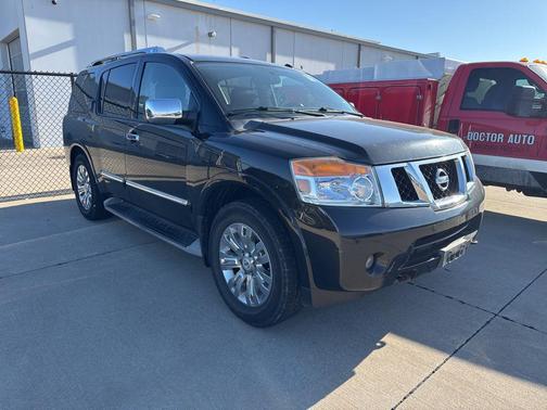 Magnetic Black 2015 Nissan Armada Platinum
