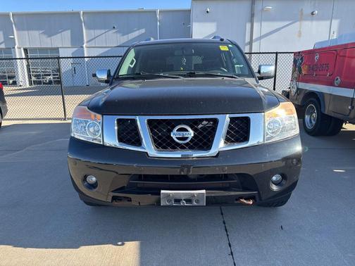 Magnetic Black 2015 Nissan Armada Platinum