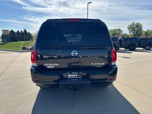 Magnetic Black 2015 Nissan Armada Platinum