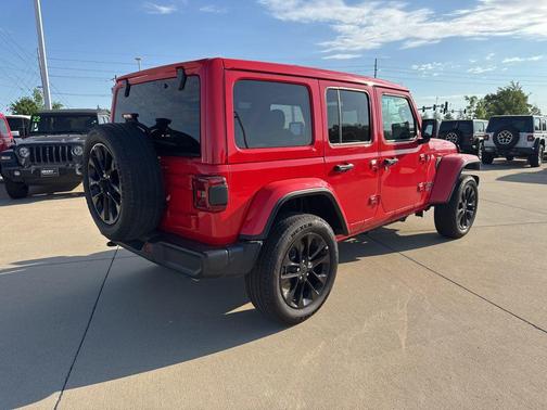 Firecracker Red Clearcoat 2025 Jeep Wrangler 4xe Sahara