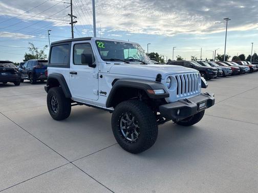 Bright White Clearcoat 2022 Jeep Wrangler Sport S