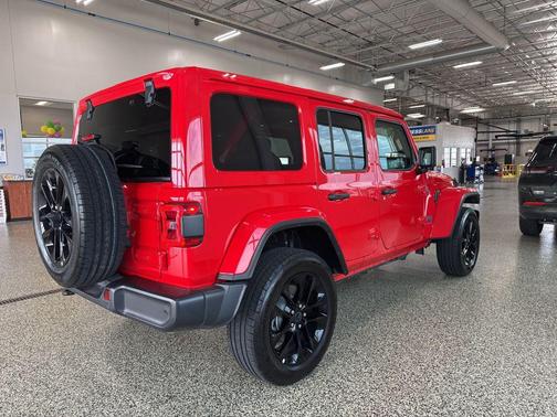 Firecracker Red Clearcoat 2025 Jeep Wrangler 4xe Sahara