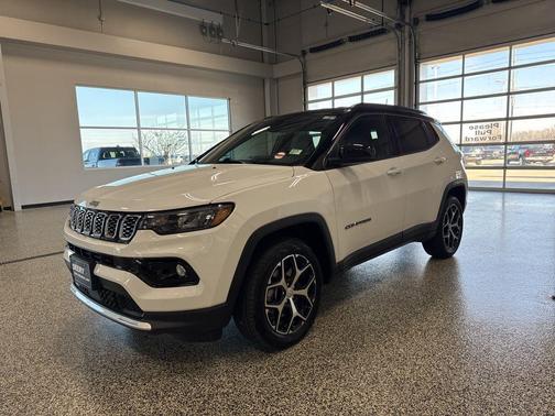 Bright White Clearcoat 2024 Jeep Compass Limited