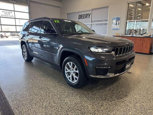 Baltic Gray Metallic Clearcoat 2022 Jeep Grand Cherokee L Limited