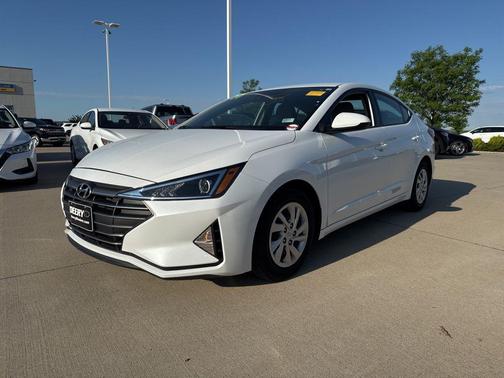 Quartz White Pearl 2020 Hyundai ELANTRA SE