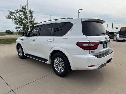Aspen White Tricoat 2021 Nissan Armada SV