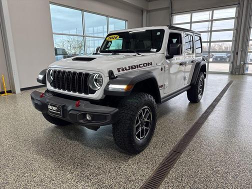 Bright White Clearcoat 2026 Jeep Wrangler Rubicon