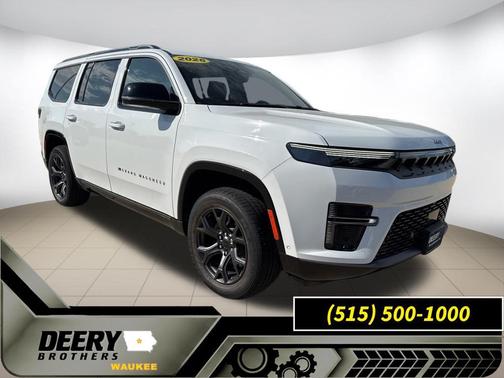 Bright White Clearcoat 2026 Jeep Grand Wagoneer Limited Altitude