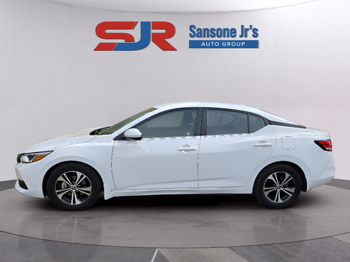 Cloud White 2023 Nissan Sentra SV