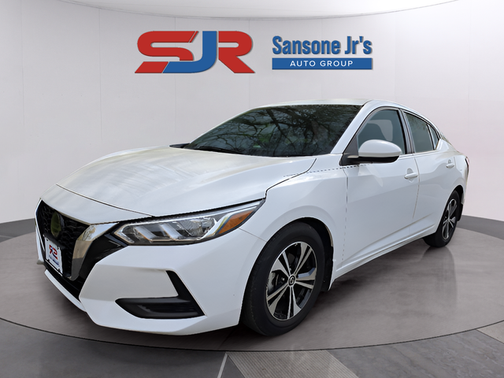 Cloud White 2023 Nissan Sentra SV
