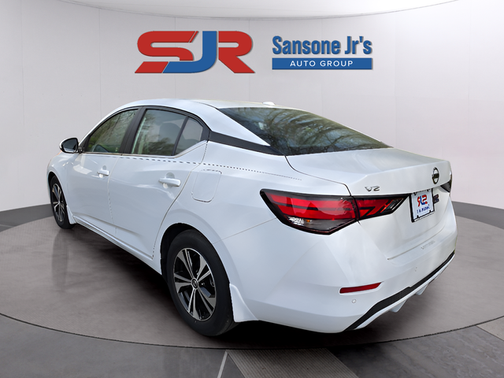 Cloud White 2023 Nissan Sentra SV