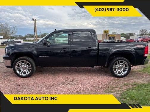 Onyx Black 2008 GMC Sierra 1500 SLE1 Crew Cab