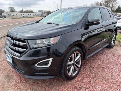 Shadow Black 2017 Ford Edge Sport