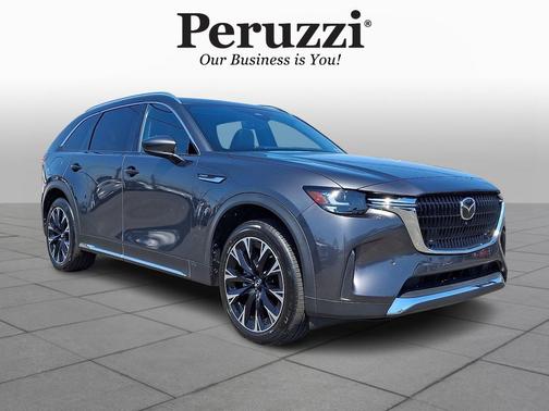 Machine Gray Metallic 2024 Mazda CX-90 PHEV Premium Plus
