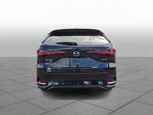 Jet Black 2025 Mazda CX-70 PHEV Premium Plus Package