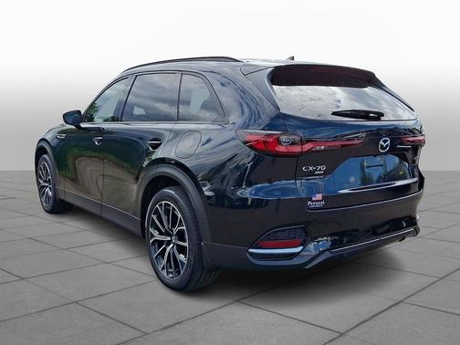 Jet Black 2025 Mazda CX-70 PHEV Premium Plus Package
