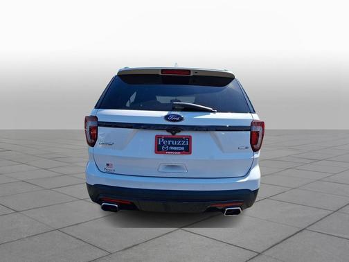 White Platinum Metallic Tri-Coat 2016 Ford Explorer Sport