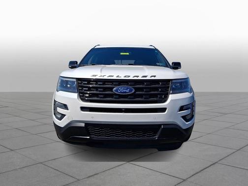 White Platinum Metallic Tri-Coat 2016 Ford Explorer Sport