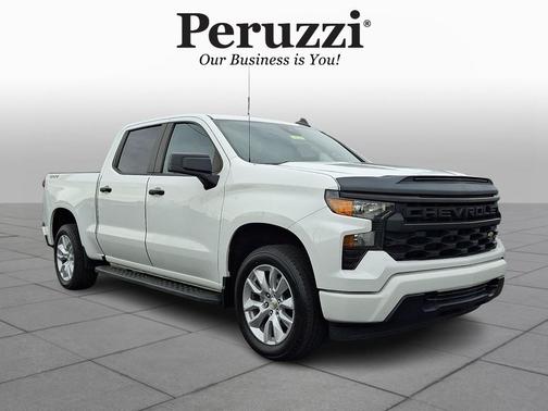Summit White 2023 Chevrolet Silverado 1500 Custom