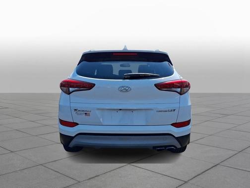 Dazzling White 2017 Hyundai TUCSON Limited