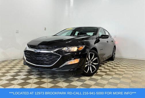 Mosaic Black Metallic 2023 Chevrolet Malibu FWD RS