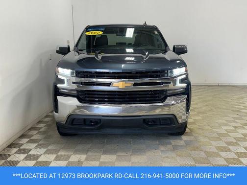 Shadow Gray Metallic 2021 Chevrolet Silverado 1500 LT
