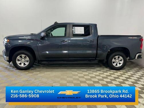 Shadow Gray Metallic 2021 Chevrolet Silverado 1500 LT