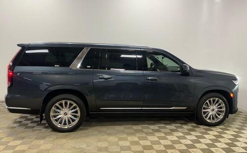 Shadow Metallic 2021 Cadillac Escalade ESV Premium Luxury