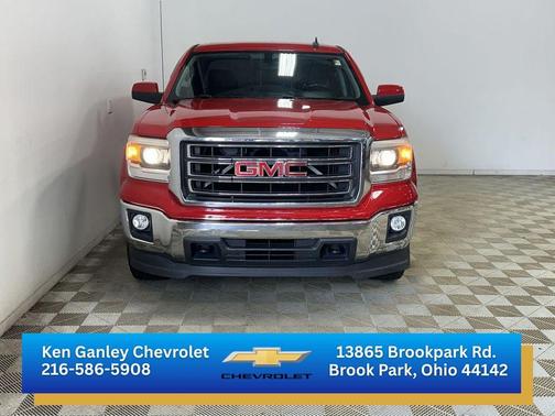 Fire Red 2015 GMC Sierra 1500 SLE