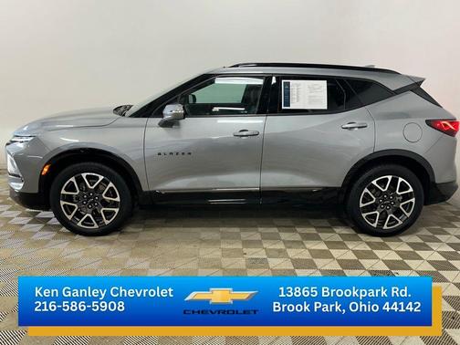 Sterling Gray Metallic 2024 Chevrolet Blazer RS