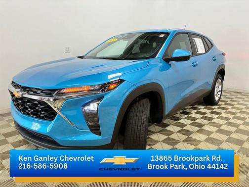 Marina Blue Metallic 2025 Chevrolet Trax LS