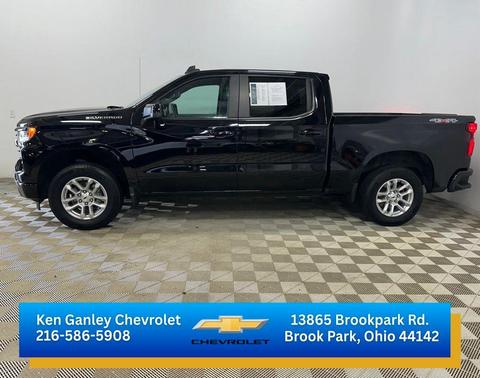 Black 2023 Chevrolet Silverado 1500 RST