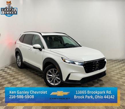 sparkle silver metallic 2023 Honda CR-V EX-L