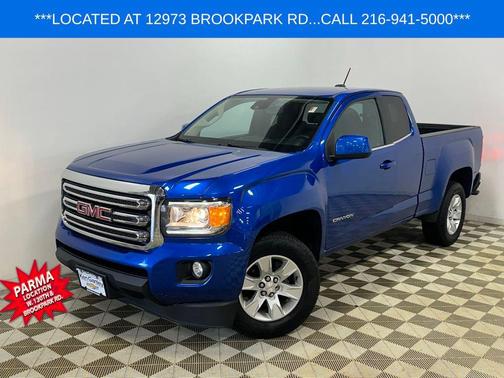 Marine Blue Metallic 2018 GMC Canyon SLE