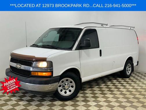 Summit White 2013 Chevrolet Express 1500 Work Van