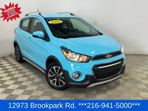 Mystic Blue Metallic 2021 Chevrolet Spark ACTIV
