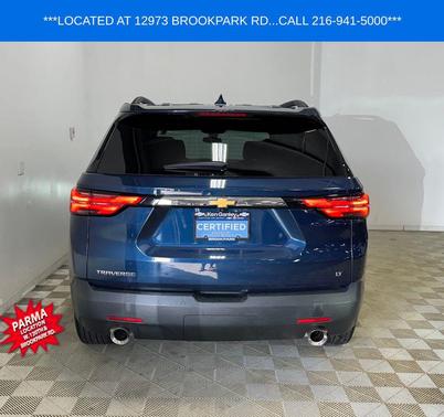 Northsky Blue Metallic 2023 Chevrolet Traverse LT Cloth
