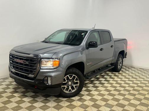 Satin Steel Metallic 2022 GMC Canyon AT4