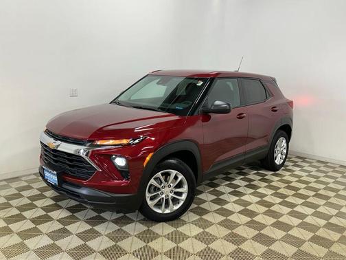 Crimson Metallic 2025 Chevrolet Trailblazer LS
