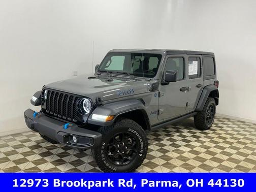 Sting-Gray Clearcoat 2023 Jeep Wrangler 4xe Willys