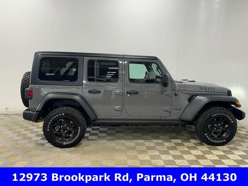 Sting-Gray Clearcoat 2023 Jeep Wrangler 4xe Willys