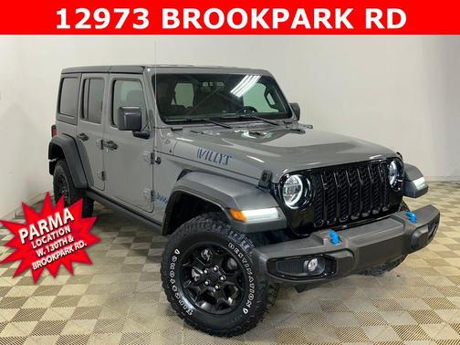 Sting-Gray Clearcoat 2023 Jeep Wrangler 4xe Willys