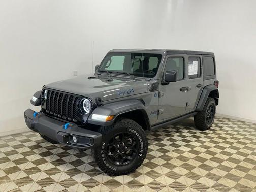 Sting-Gray Clearcoat 2023 Jeep Wrangler 4xe Willys