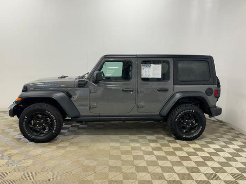 Sting-Gray Clearcoat 2023 Jeep Wrangler 4xe Willys