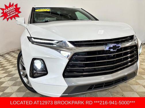 Iridescent Pearl Tricoat 2021 Chevrolet Blazer Premier