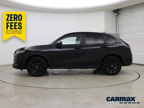 Black 2025 Honda HR-V Sport