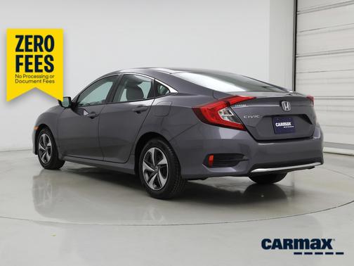Gray 2021 Honda Civic LX
