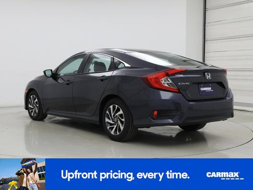 Blue 2016 Honda Civic EX-L